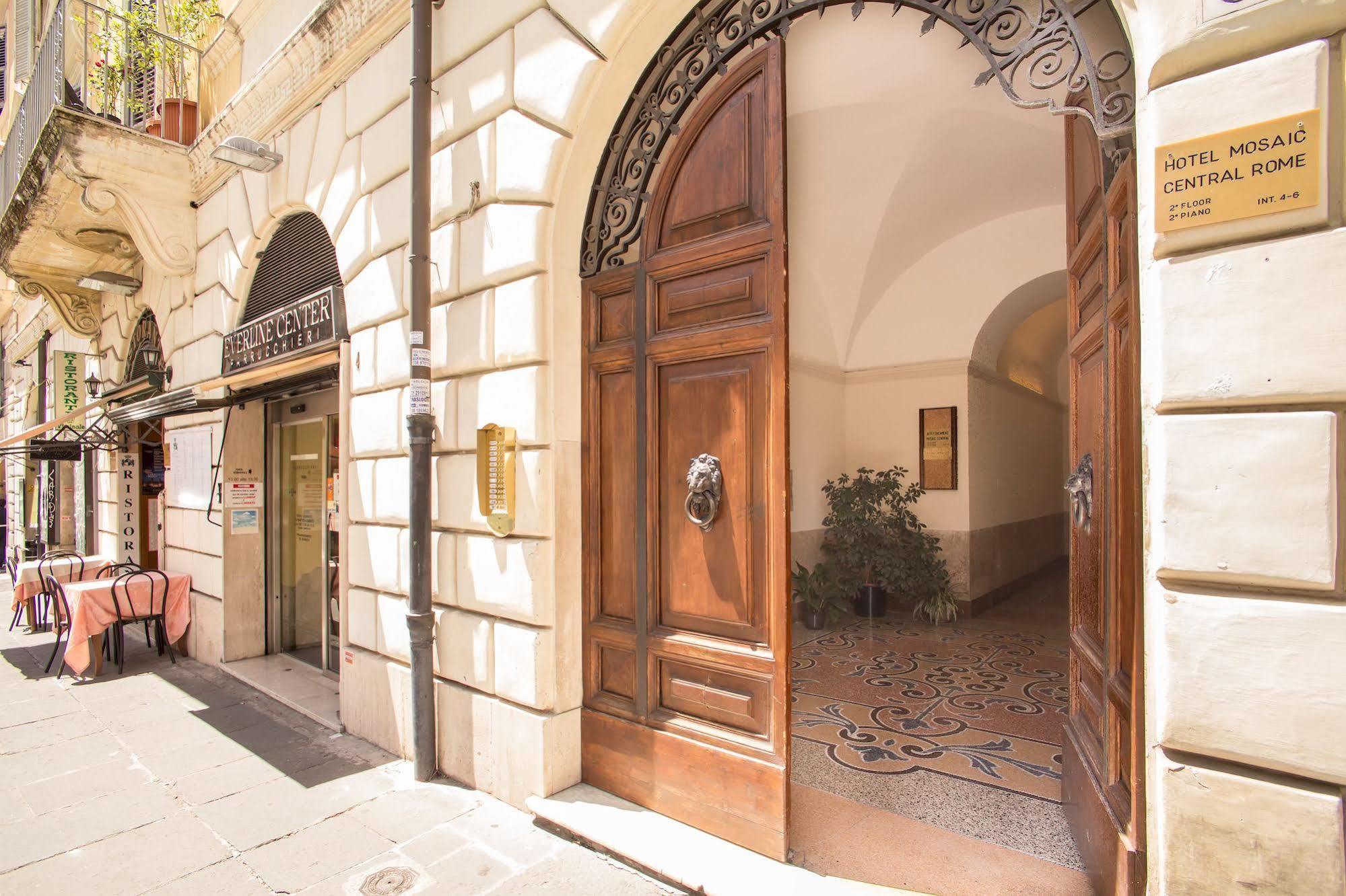 Hotel Mosaic Central רומא מראה חיצוני תמונה